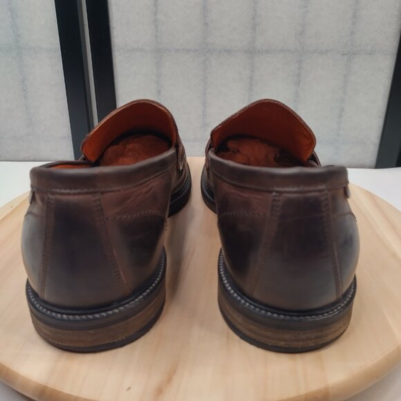 Rodd & Gunn Portobello Mocc Slip On Brown Penny Loafers ZX0518 Men 46/ US 13 - Picture 6 of 12